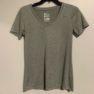 Grey Nike Women’s Workout Shirt